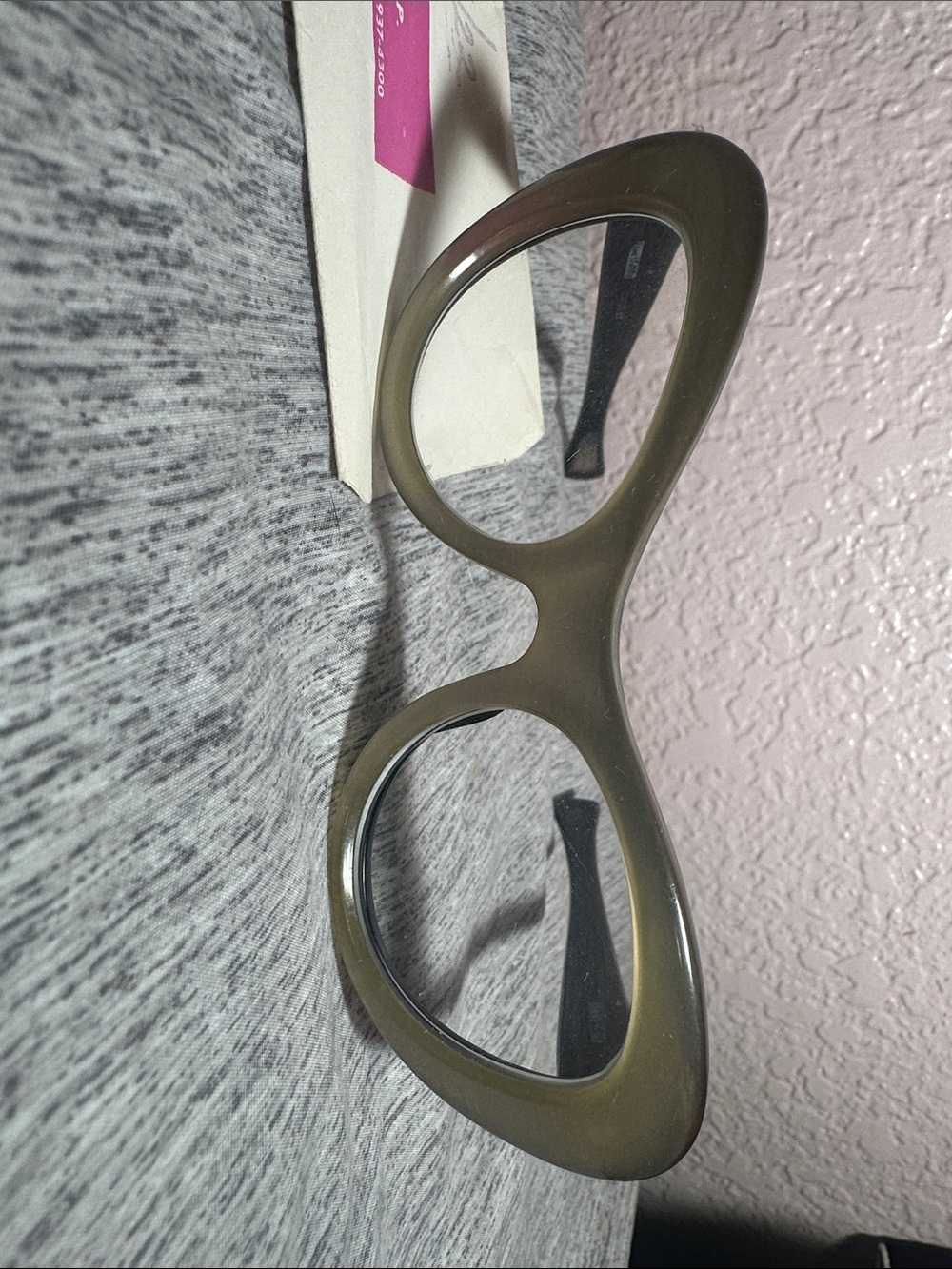 Vintage Gold Oversized Cat Eye glasses Frames - Swan Optical Corp
